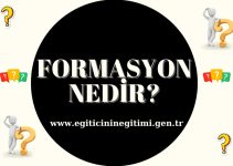 Formasyon Nedir?